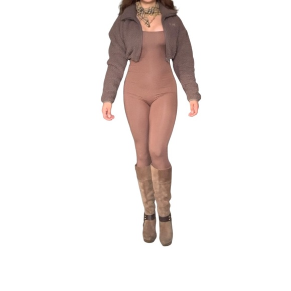 JLUXLABEL Tan Jumpsuit - Small - Picture 6 of 13